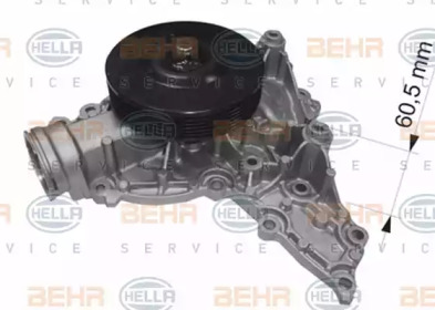 Насос BEHR HELLA SERVICE 8MP 376 888-584