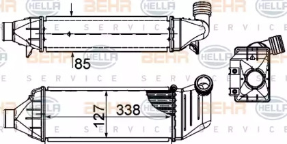 Теплообменник BEHR HELLA SERVICE 8ML 376 899-081