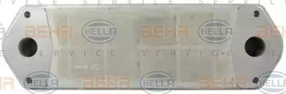 масляный радиатор, двигательное масло BEHR HELLA SERVICE 8MO 376 901-141