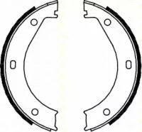 Комлект тормозных накладок TRISCAN 8100 11415