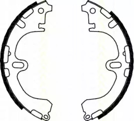 Комлект тормозных накладок TRISCAN 8100 13032