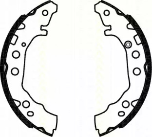 Комлект тормозных накладок TRISCAN 8100 13052