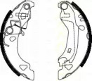 Комлект тормозных накладок TRISCAN 8100 15015