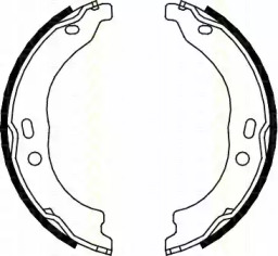 Комлект тормозных накладок TRISCAN 8100 15024