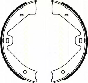 Комлект тормозных накладок TRISCAN 8100 29002