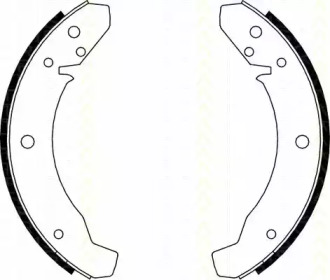 Комлект тормозных накладок TRISCAN 8100 29105