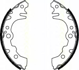 Комлект тормозных накладок TRISCAN 8100 41619