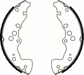 Комлект тормозных накладок TRISCAN 8100 69003