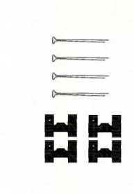 Комплектующие, колодки дискового тормоза TRISCAN 8105 101329