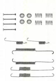 Комплектующие, тормозная колодка TRISCAN 8105 102508