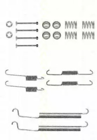 Комплектующие, тормозная колодка TRISCAN 8105 102581