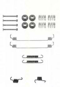 Комплектующие, тормозная колодка TRISCAN 8105 102587