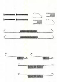 Комплектующие, тормозная колодка TRISCAN 8105 112513
