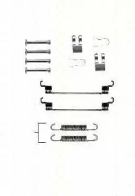 Комплектующие, тормозная колодка TRISCAN 8105 152556
