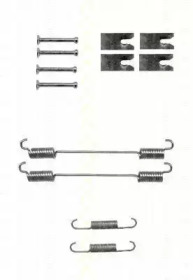 Комплектующие, тормозная колодка TRISCAN 8105 152561