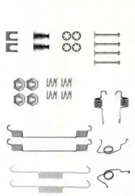 Комплектующие, тормозная колодка TRISCAN 8105 162330