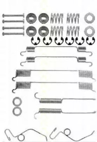 Комплектующие, тормозная колодка TRISCAN 8105 162510