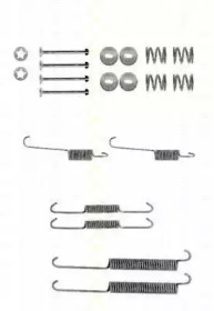 Комплектующие, тормозная колодка TRISCAN 8105 282568
