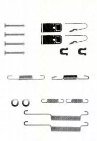 Комплектующие, тормозная колодка TRISCAN 8105 402522