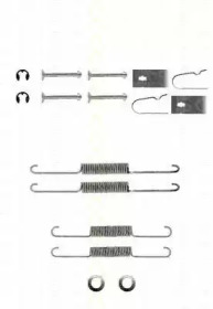 Комплектующие, тормозная колодка TRISCAN 8105 502416