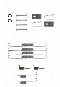 Комплектующие, тормозная колодка TRISCAN 8105 502501