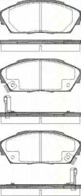 Комплект тормозных колодок TRISCAN 8110 10974