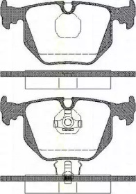 Комплект тормозных колодок TRISCAN 8110 11013