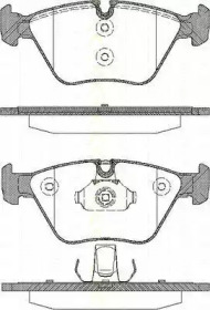 Комплект тормозных колодок TRISCAN 8110 11015