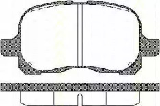 Комплект тормозных колодок TRISCAN 8110 13020