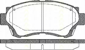 Комплект тормозных колодок TRISCAN 8110 13034