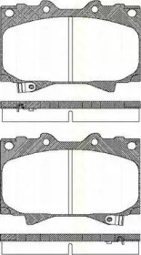 Комплект тормозных колодок TRISCAN 8110 13048