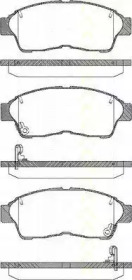 Комплект тормозных колодок TRISCAN 8110 13157