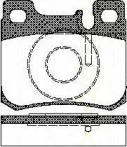 Комплект тормозных колодок TRISCAN 8110 23006