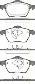 Комплект тормозных колодок TRISCAN 8110 27008