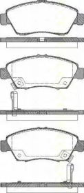 Комплект тормозных колодок TRISCAN 8110 40168