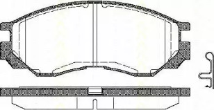 Комплект тормозных колодок TRISCAN 8110 42009