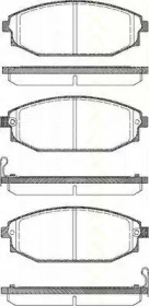 Комплект тормозных колодок TRISCAN 8110 43009