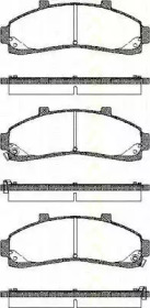 Комплект тормозных колодок TRISCAN 8110 50009