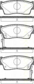 Комплект тормозных колодок TRISCAN 8110 69980