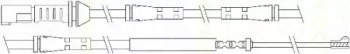 Контрольный контакт, контроль слоя тормозных колодок TRISCAN 8115 11047