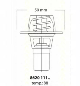 Термостат TRISCAN 8620 11191