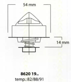 Термостат TRISCAN 8620 1988