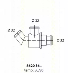 Термостат TRISCAN 8620 3680