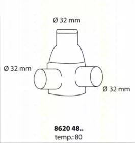 Термостат TRISCAN 8620 4880