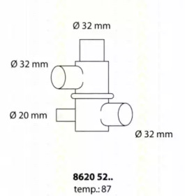 Термостат TRISCAN 8620 5287