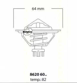 Термостат TRISCAN 8620 6082