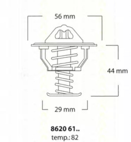 Термостат TRISCAN 8620 6182