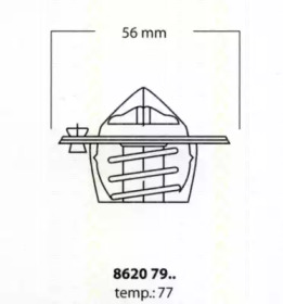 Термостат TRISCAN 8620 7977