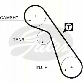 Ремень ГРМ TRISCAN 8645 5541xs