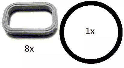 Комплект прокладок, впускной коллектор ELRING 052.110